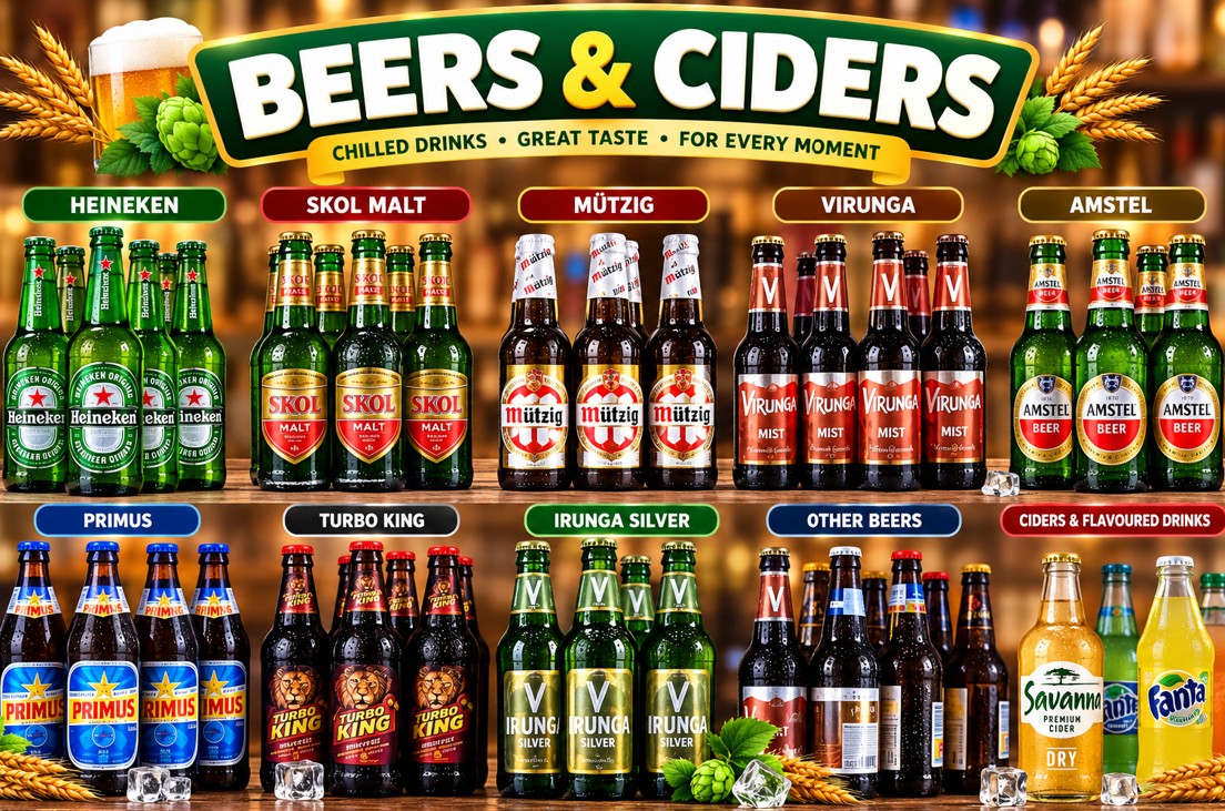 Beers & Ciders